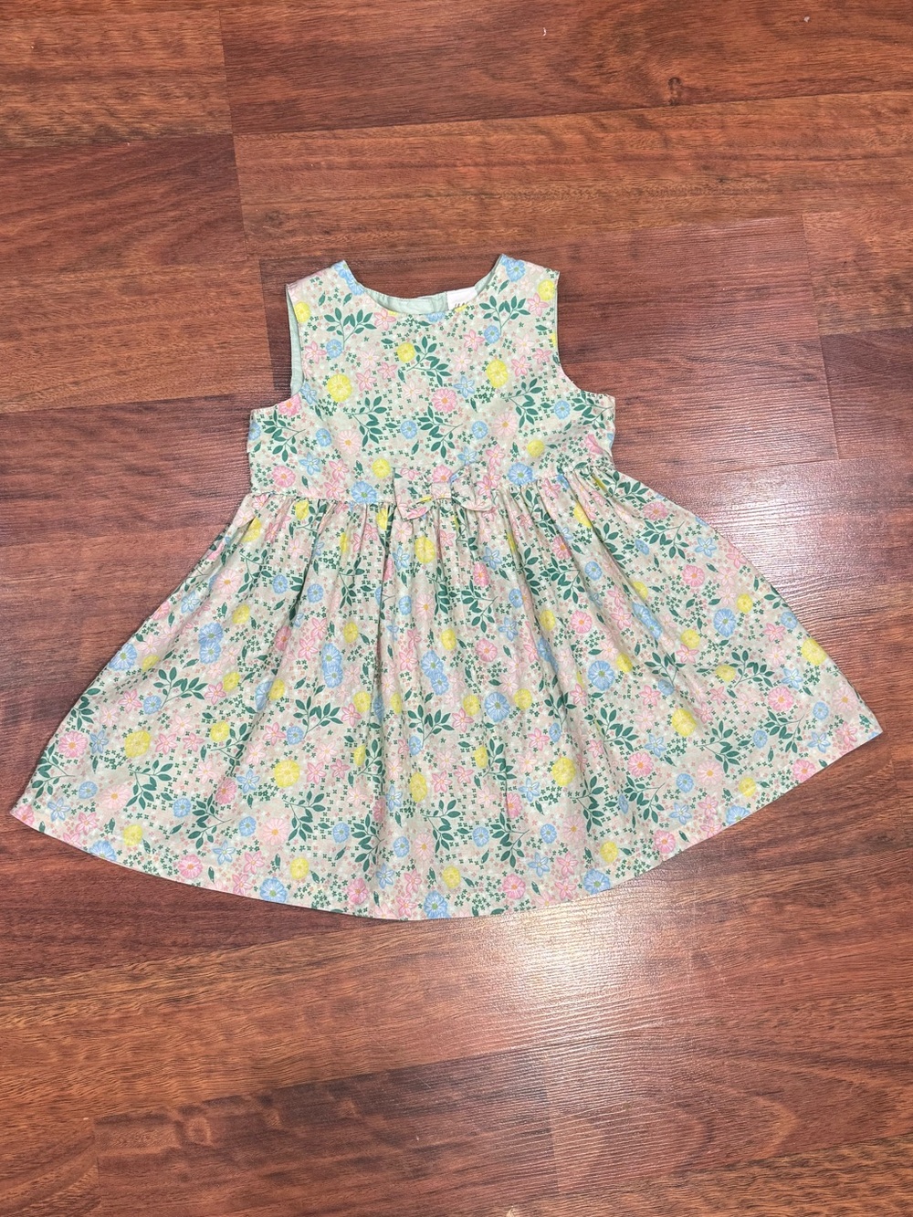H&M - Pastel Floral Sundress in Pink, Yellow & Blue